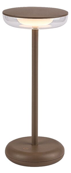 Rabalux KONIN LED stmívatelná nabíjecí venkovní lampička 6W/5V IP44 1800 mAh hnědá