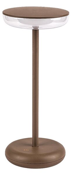 Rabalux KONIN LED stmívatelná nabíjecí venkovní lampička 6W/5V IP44 1800 mAh hnědá
