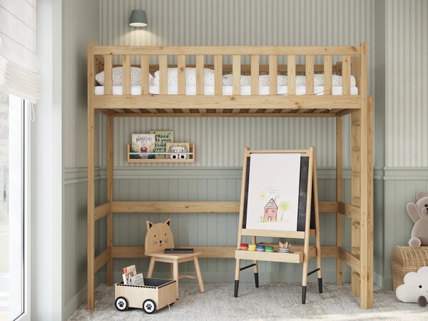 Rkids | Vyvýšená postel Livo | Přírodní