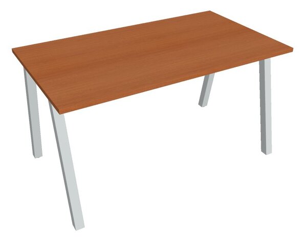 Kancelářský stůl jednací UJA 1400, deskaakát, bílá RAL 9016
