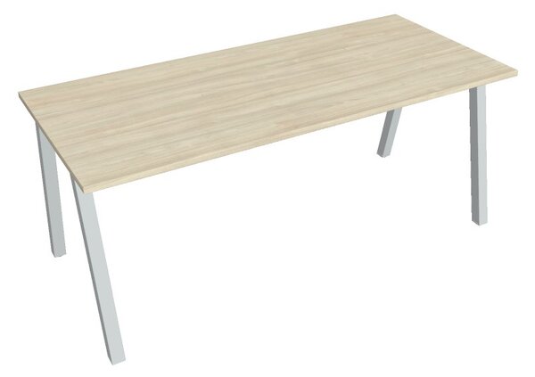Kancelářský stůl jednací UJA 1800, deskaakát, bílá RAL 9016