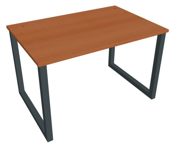 Kancelářský pracovní stůl USO 1200, bílá RAL 9016, deskaakát