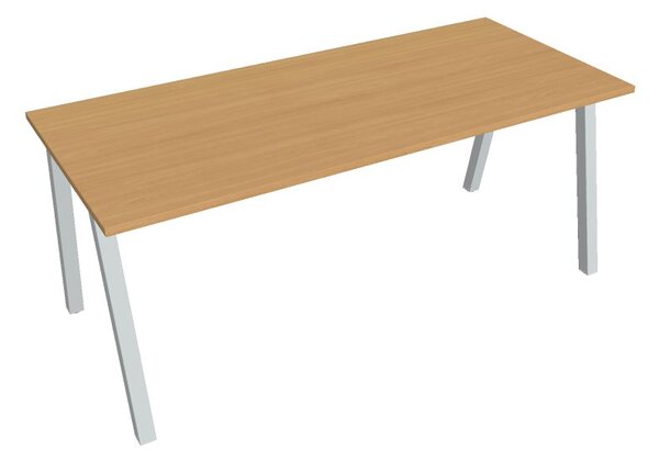 Kancelářský stůl jednací UJA 1800, deskaakát, bílá RAL 9016