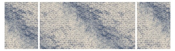 Obraz - Vzor vlnek (170x50 cm)