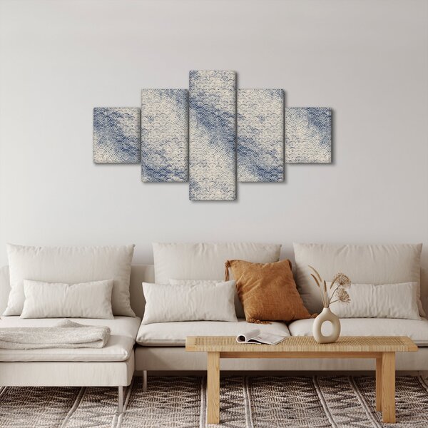Obraz - Vzor vlnek (125x70 cm)