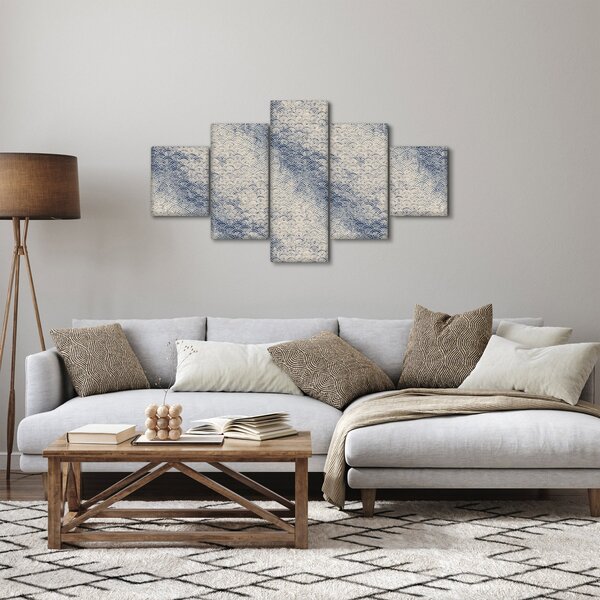 Obraz - Vzor vlnek (125x70 cm)