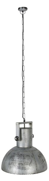 Průmyslové závěsné svítidlo šedé 40 cm - Samia Sabo