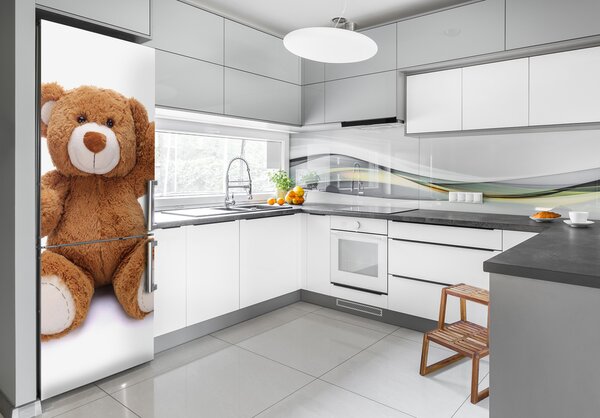 Samolepící nálepka na ledničku Plyšový medvídek FridgeStick-70x190-f-70563207