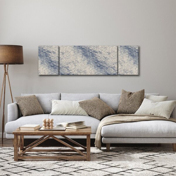 Obraz - Vzor vlnek (170x50 cm)
