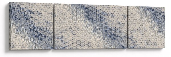 Obraz - Vzor vlnek (170x50 cm)