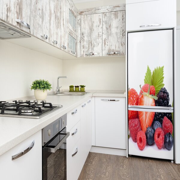 Nálepka na ledničku samolepící Lesní ovoce FridgeStick-70x190-f-70482895