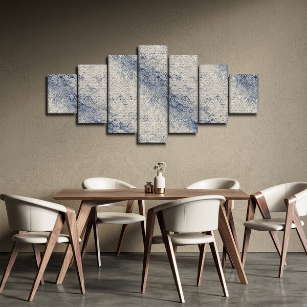 Obraz - Vzor vlnek (210x100 cm)
