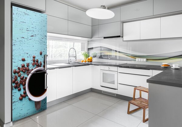 Nálepka na ledničku samolepící Hrnek kávy FridgeStick-70x190-f-71051181