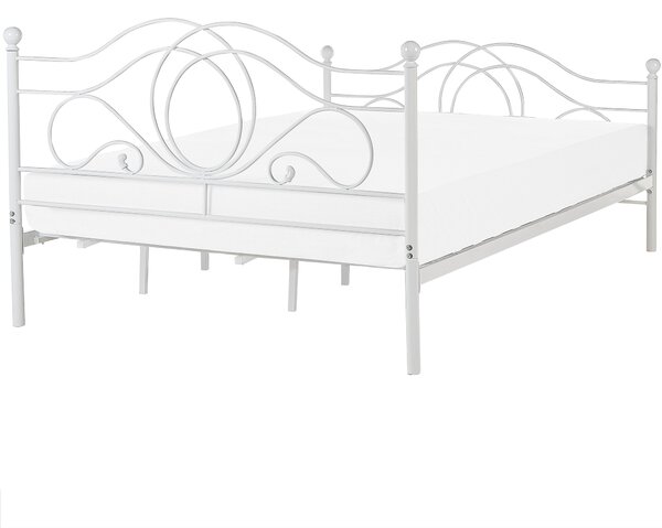 Postel Kov LYRA 180 x 200 cm Bílá