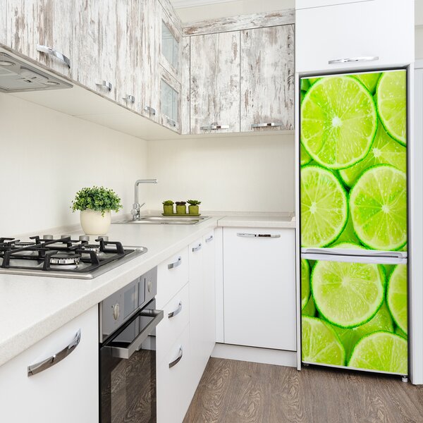 Nálepka na ledničku do domu fototapeta Limetky FridgeStick-70x190-f-71346931