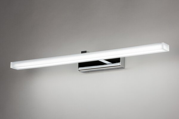 LED osvětlení zrcadla do koupelny Liott Cromo 60 (LMD)