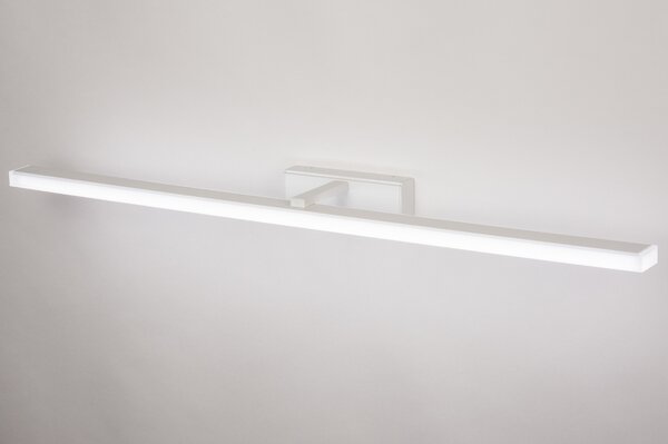 Nástěnné LED svítidlo nad zrcadlo do koupelny Liott White 90 (LMD)