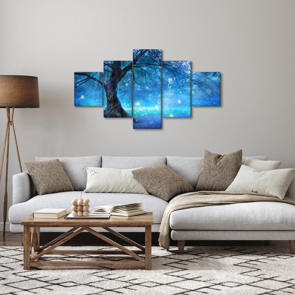 Obraz - Mystický les (125x70 cm)