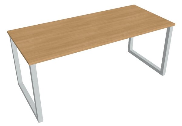 Kancelářský stůl jednací UJO1800, deskaakát, bílá RAL 9016