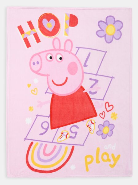 Sinsay - Deka Peppa Pig - pastelová růžová