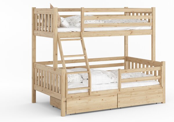 Rkids | Patrová postel Torro | Přírodní