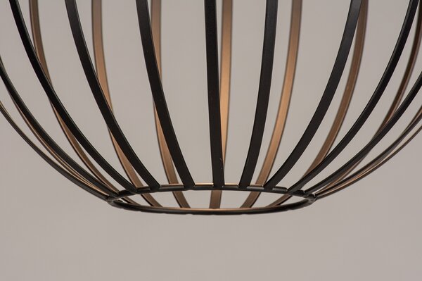 Stojací designová lampa Black Pin and Gold (LMD)
