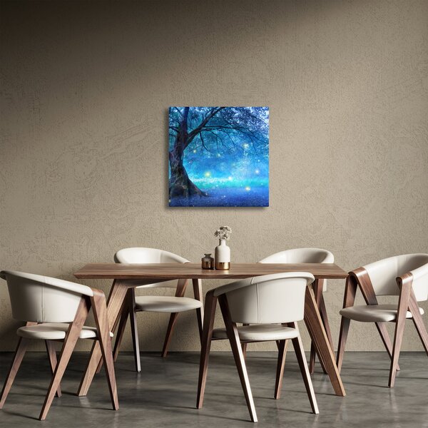 Obraz - Mystický les (30x30 cm)