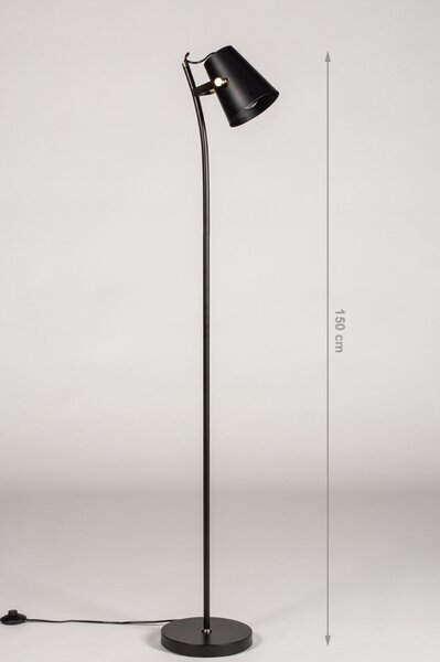 Stojací designová lampa Laventa Black (LMD)