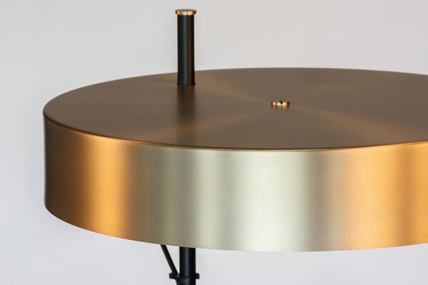 Stojací designová lampa La Viante Black and Gold LX (LMD)