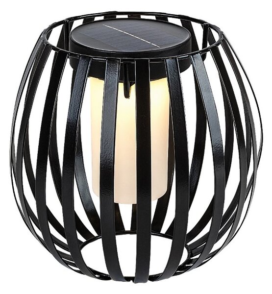 RABALUX 77167 Savoca solární dekorativní svítidlo V180mm LED 1W/5lm 3000K IP44 černá