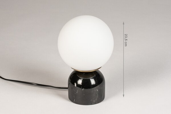 Stolní lampa Merlot Nero Marmor (LMD)