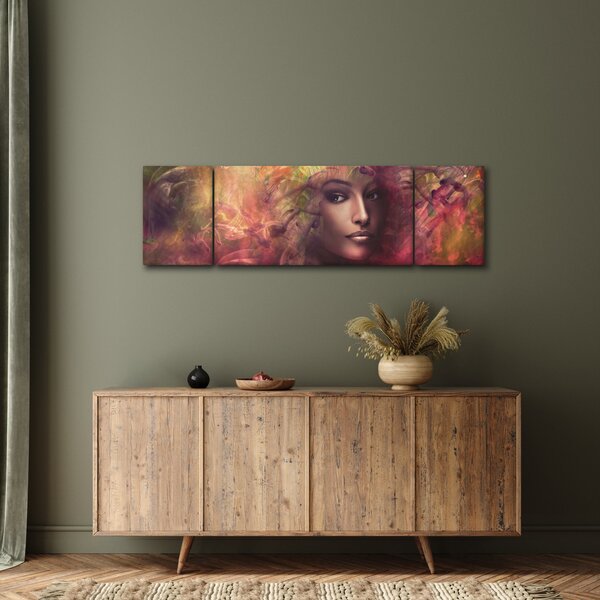 Obraz - Fantasy žena (170x50 cm)