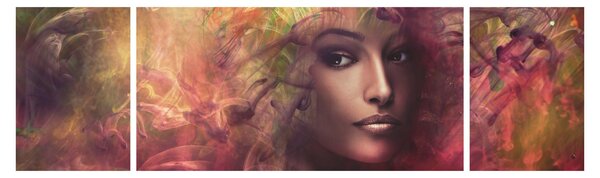 Obraz - Fantasy žena (170x50 cm)