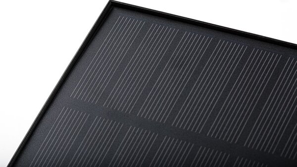 RABALUX 77129 Zavod solární nástěnné svítidlo/reflektor se senzorem LED 8W/800lm 5000K IP65 černá
