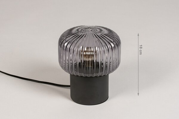 Stolní lampa Faraon Black (LMD)