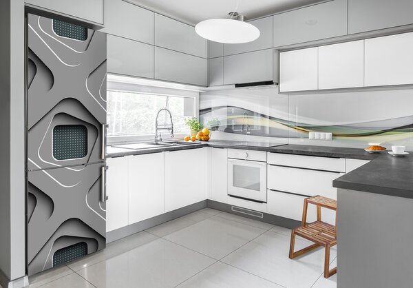 Nálepka fototapeta lednička Abstrakce 3D FridgeStick-70x190-f-73228610