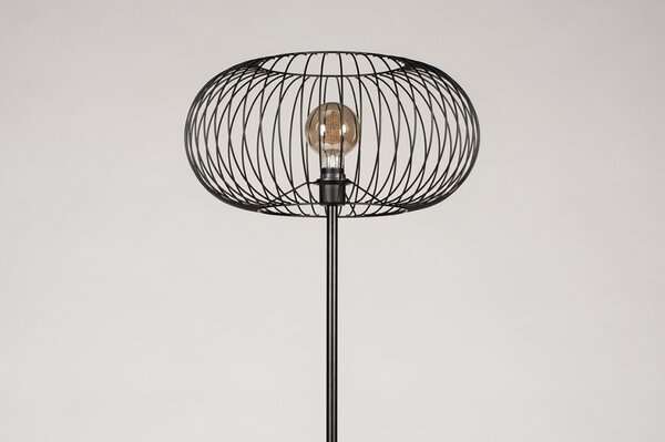 Stojací designová lampa Mayor Nero Classico (LMD)