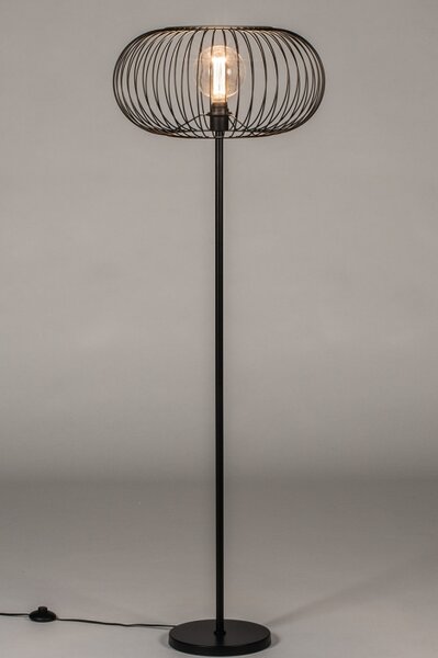 Stojací designová lampa Mayor Nero Classico (LMD)