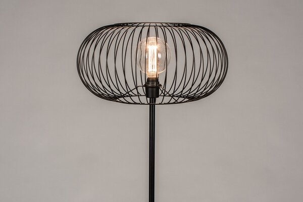 Stojací designová lampa Mayor Nero Classico (LMD)