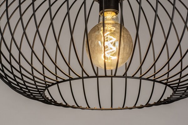 Stojací oblouková lampa Mayor Nero (LMD)
