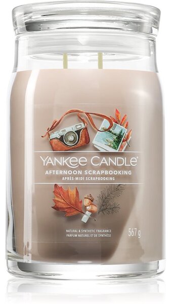 Yankee Candle Afternoon Scrapbooking vonná svíčka 567 g