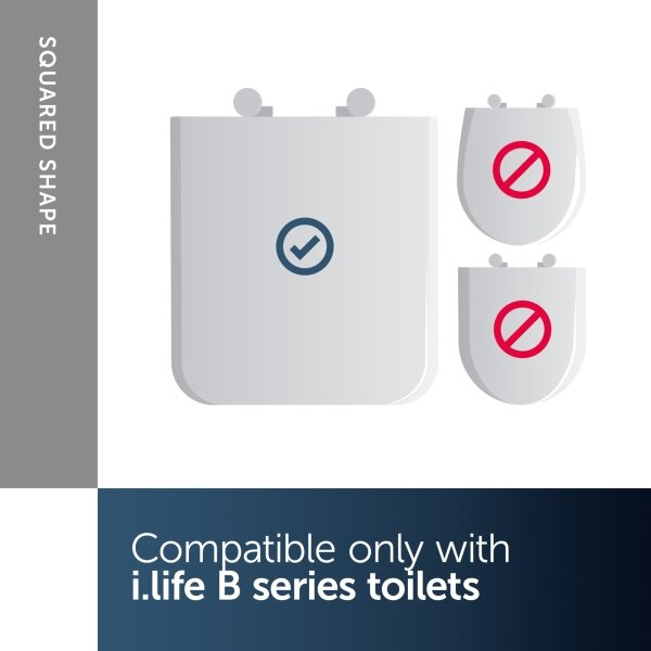Ideal Standard T500301 - Záchodové prkénko SoftClose I.LIFE B bílá