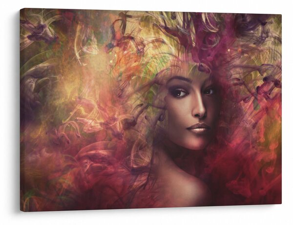Obraz - Fantasy žena (70x50 cm)