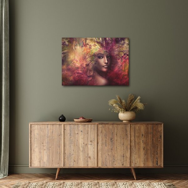 Obraz - Fantasy žena (70x50 cm)