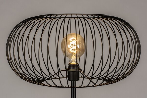 Stojací designová lampa Mayor Nero Classico (LMD)