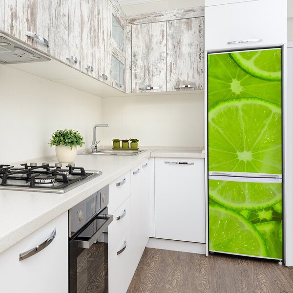 Nálepka na ledničku do domu fototapeta Limetky FridgeStick-70x190-f-73345991