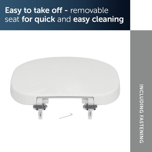 Ideal Standard E712801 - Záchodové prkénko CONNECT bílá