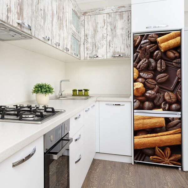 Nálepka na ledničku fototapeta Hořká čokoláda FridgeStick-70x190-f-73455307