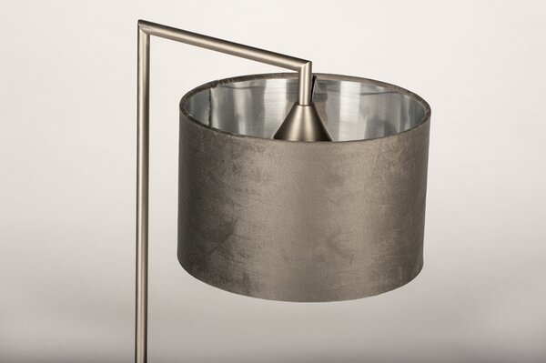 Stolní lampa Pallas Grey and Silver (LMD)