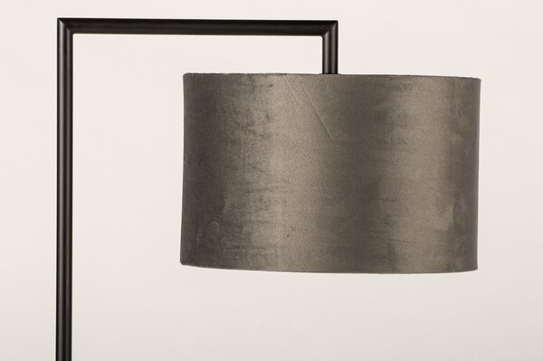 Stolní lampa Pallas Black and Silver (LMD)